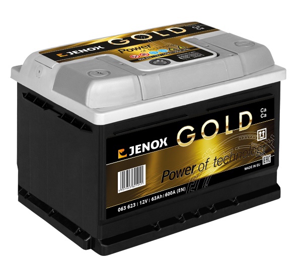 Аккумулятор Jenox 063623 12V 63Ah 600A (L+), Jenox